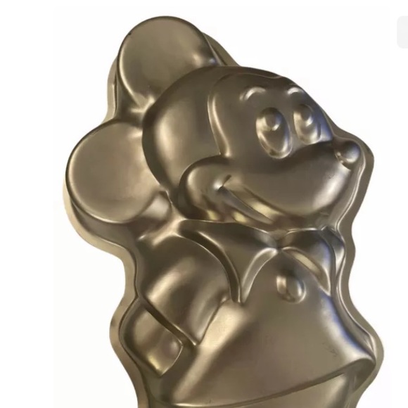 Vg Wilton Metal Mickey Mouse Cake Pan 1978 Disney